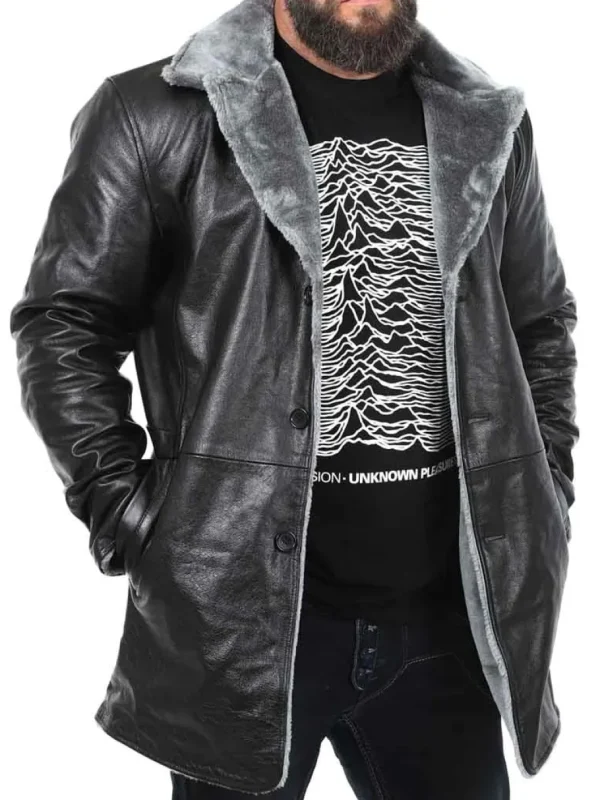 RD Arcane Foret Skindfrakke - Sort^Rockdenim Online
