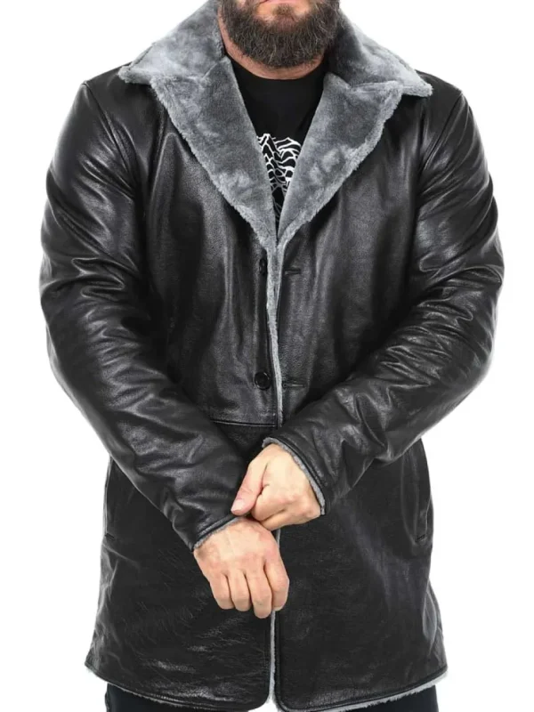 RD Arcane Foret Skindfrakke - Sort^Rockdenim Online