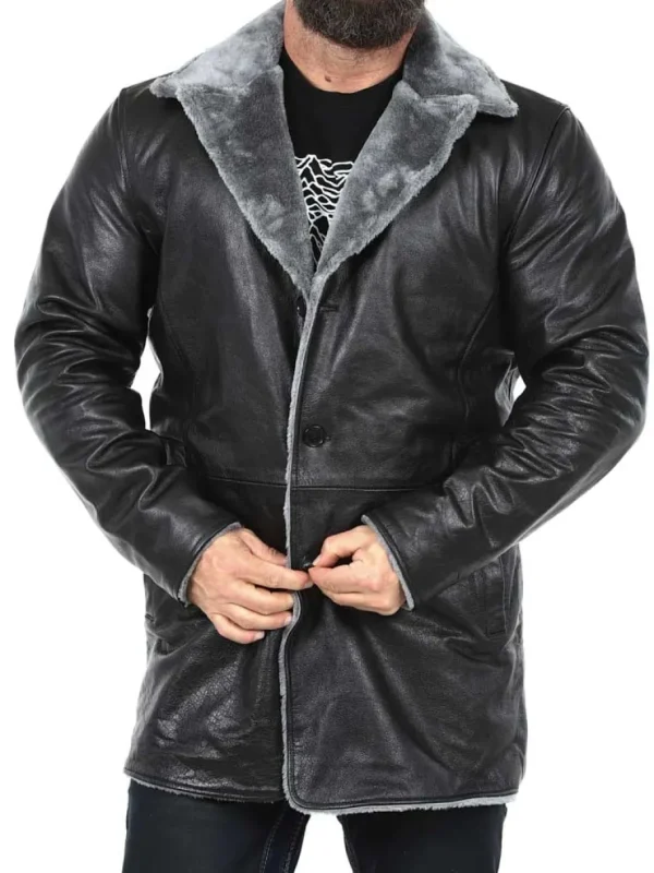 RD Arcane Foret Skindfrakke - Sort^Rockdenim Online