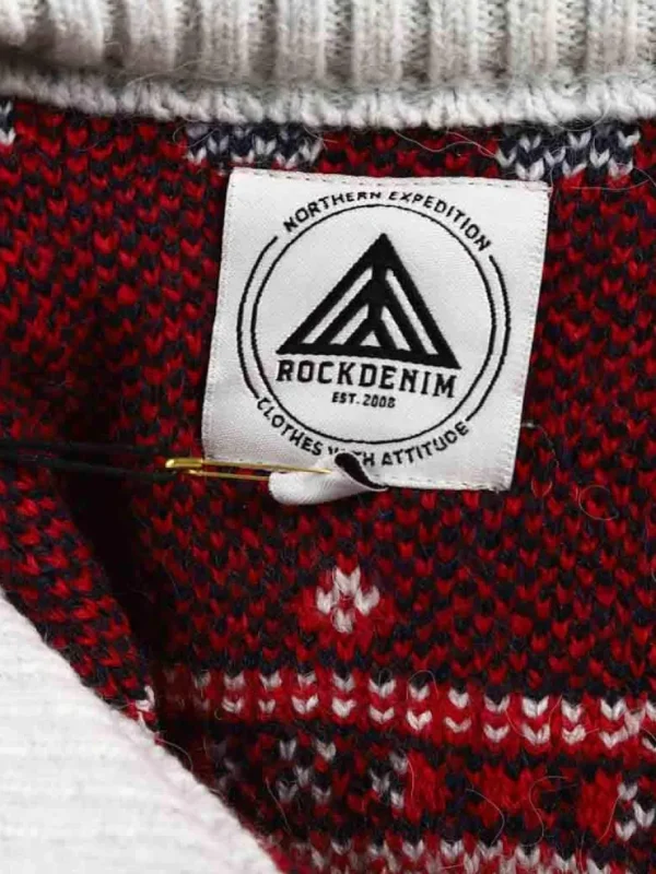 RD Balder Cashmere Strikket Trøje - Lysegrå^Rockdenim Online