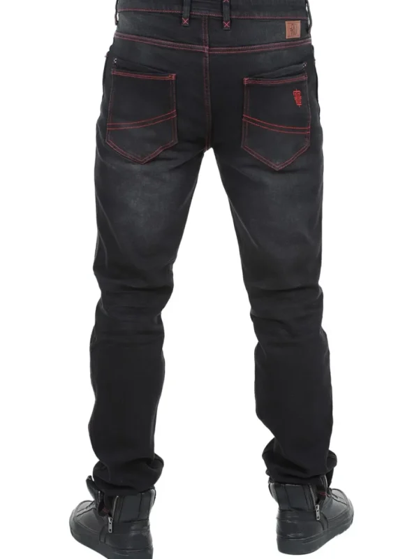 RD Blackfire Jeans - Sort^Rockdenim Outlet