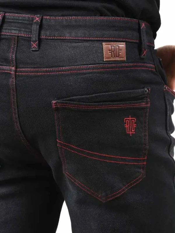 RD Blackfire Jeans - Sort^Rockdenim Outlet