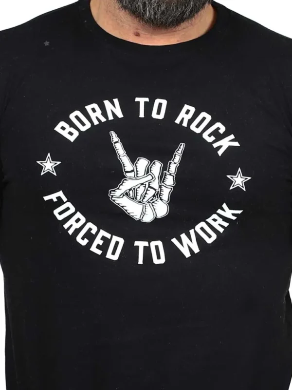 RD Born To Rock T-shirt - Sort^Rockdenim New