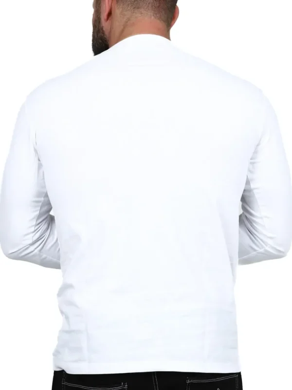 RD Button Longsleeve - Hvid^Rockdenim Discount