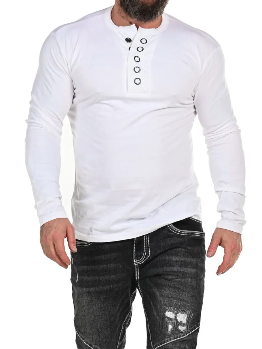 rd_button_longsleeve__hvi_5.webp RD Button Longsleeve - Hvid^Rockdenim Discount