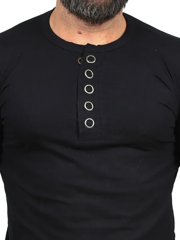 RD Button Longsleeve - Sort^Rockdenim Discount
