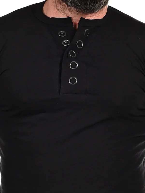 RD Button Longsleeve - Sort^Rockdenim Clearance