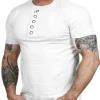 RD Button T-shirt - Hvid^Rockdenim Sale
