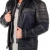 RD Exclusive Zanon Skindjakke - Dirty Black^Rockdenim Clearance