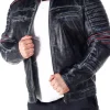 RD Exclusive Zone Skindjakke - Sort^RockDenim Clearance