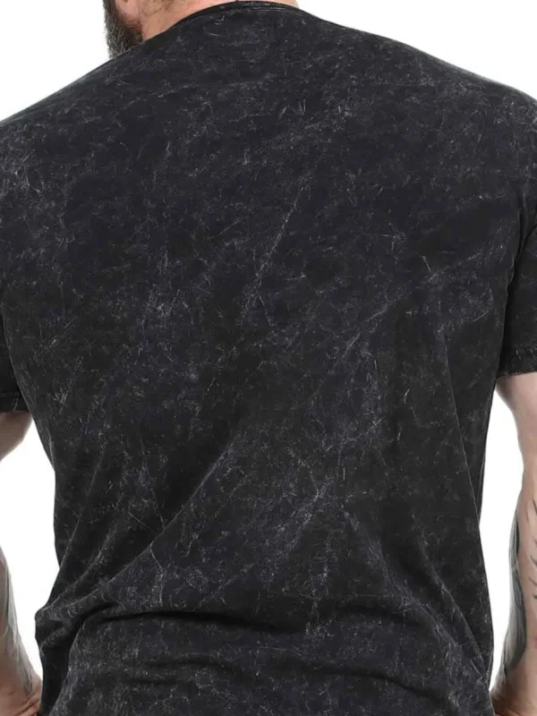 RD Fuel T-shirt - Washed Black^Rockdenim Hot
