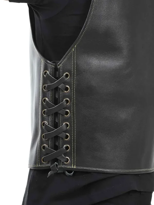 RD Heavy Biker Skindvest - Sort^Rockdenim Online
