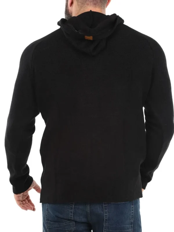 RD Hero Cashmere Strikket Trøje - Sort^Rockdenim Discount