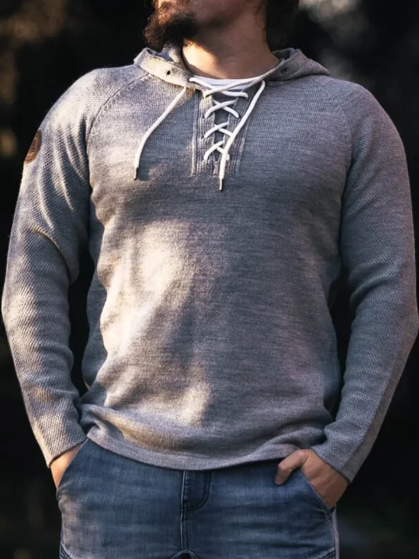 RD Hero Cashmere Strikket Trøje - Grå^RockDenim Fashion