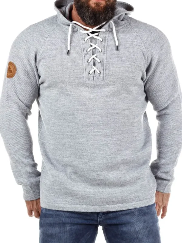 RD Hero Cashmere Strikket Trøje - Grå^RockDenim Fashion