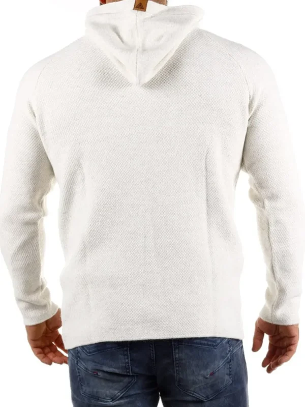 RD Hero Cashmere Strikket Trøje - Off White^RockDenim New