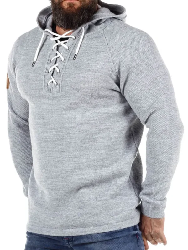 RD Hero Cashmere Strikket Trøje - Grå^RockDenim Fashion