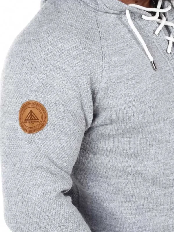 RD Hero Cashmere Strikket Trøje - Grå^RockDenim Fashion