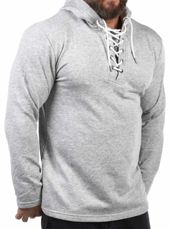 RD Hero Hoodie - Lysegrå^Rockdenim Outlet