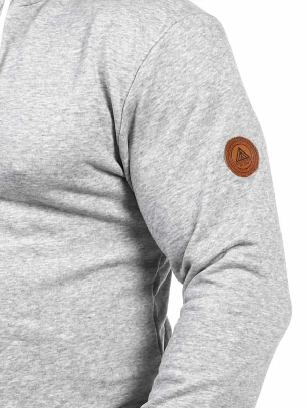 RD Hero Hoodie - Lysegrå^Rockdenim Outlet