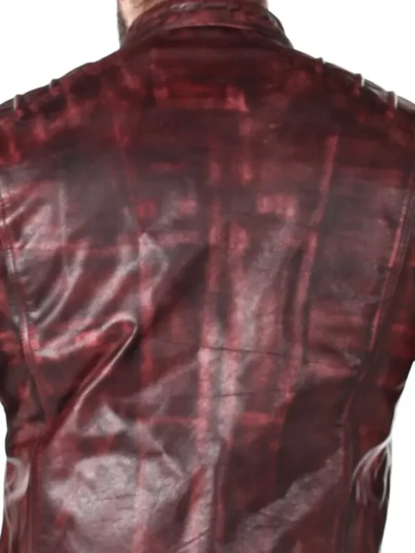 RD Iron Fury Skindjakke - Rød^RockDenim Discount
