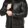 RD Johnny Skindjakke - Dirty Black^RockDenim New