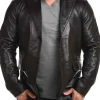 RD Leather Blazer - Sort^RockDenim Hot