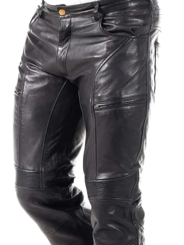 RD Lioni Skindbukser - Sort^RockDenim Clearance