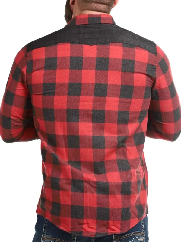 RD Lumberjack Skjorte - Rød/Sort^RockDenim New