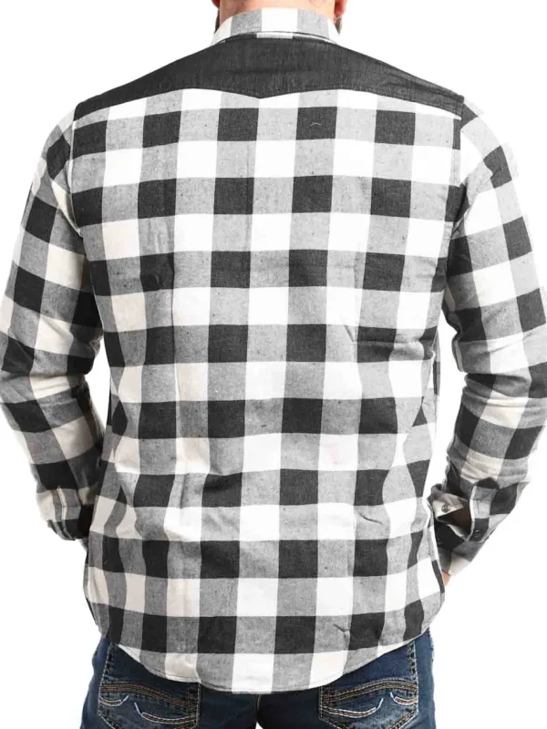 RD Lumberjack Skjorte - Sort/Hvid^RockDenim Hot