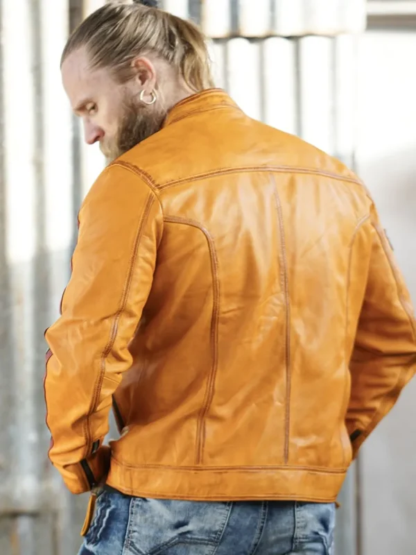RD Nitro Skindjakke - Orange^Rockdenim Sale