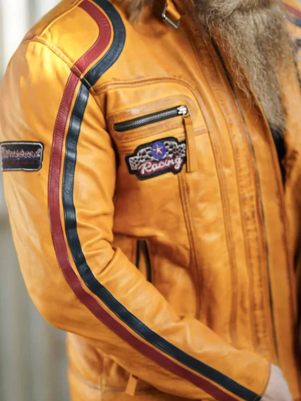 RD Nitro Skindjakke - Orange^Rockdenim Sale