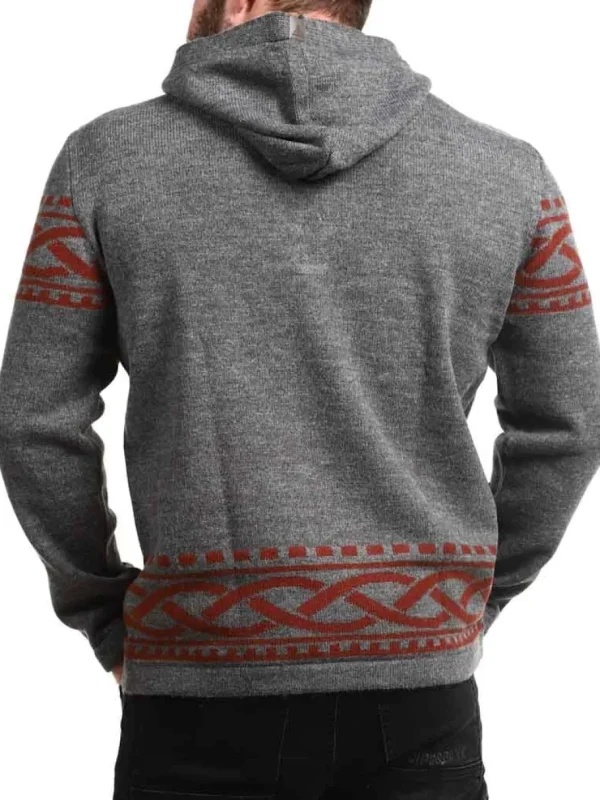 RD Njord Cashmere Strikket Trøje - Mørkegrå^Rockdenim New