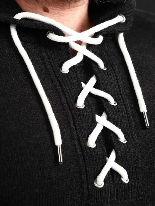 RD Njord Cashmere Strikket Trøje - Sort^Rockdenim Fashion