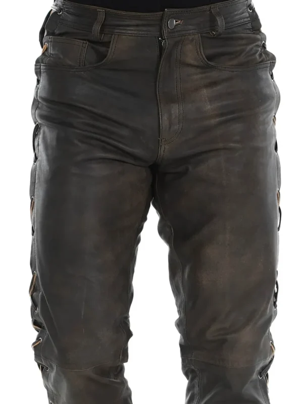 RD Premium Nitro Skindbukser - Brun^Rockdenim Fashion