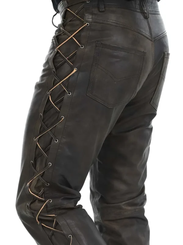 RD Premium Nitro Skindbukser - Brun^Rockdenim Fashion