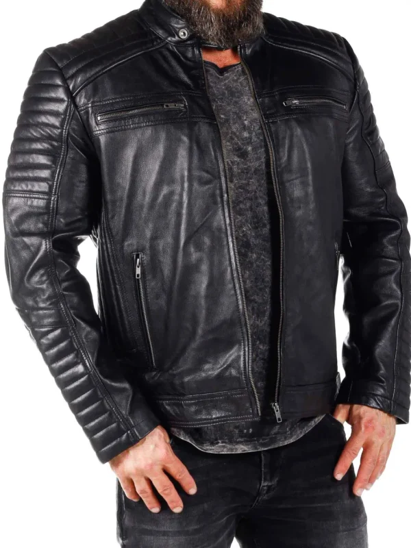 RD Rivian Skindjakke - Sort^Rockdenim Fashion