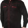 RD Roadster Skjorte - Sort/Vinrød^Rockdenim Discount