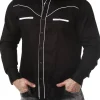 RD Roadster Skjorte - Sort/Hvid^Rockdenim New