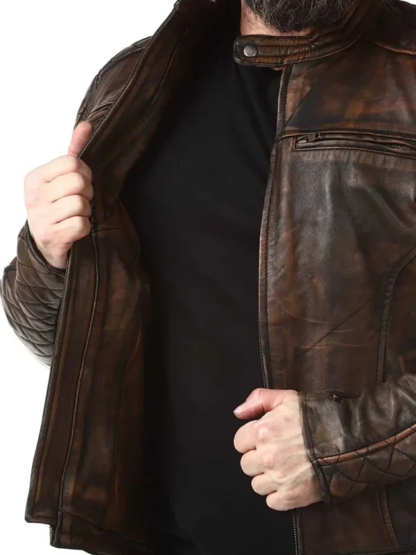 RD Rooster Skinnjakke - Brun^Rockdenim Fashion