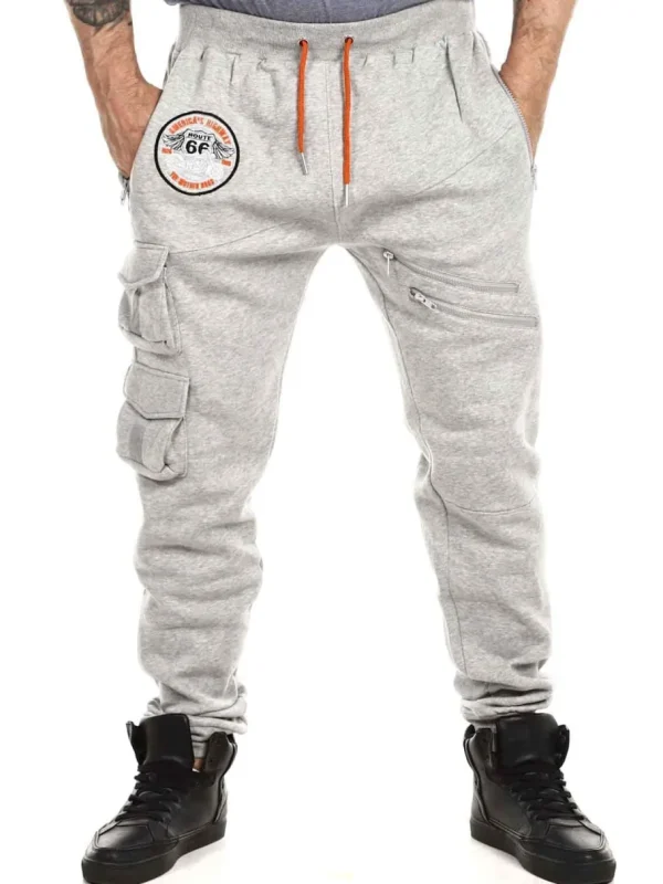 RD Route 66 Sweatpants - Lysegrå^RockDenim Discount