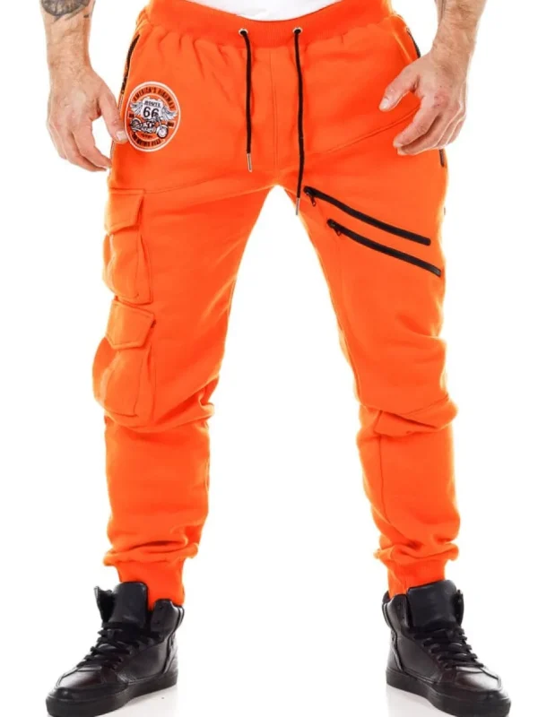 RD Route 66 Sweatpants - Orange^RockDenim Hot