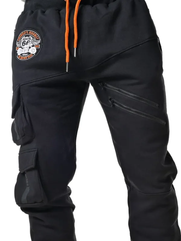 RD Route 66 Sweatpants - Sort^Rockdenim Online