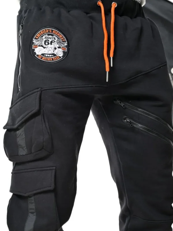 RD Route 66 Sweatpants - Sort^Rockdenim Online