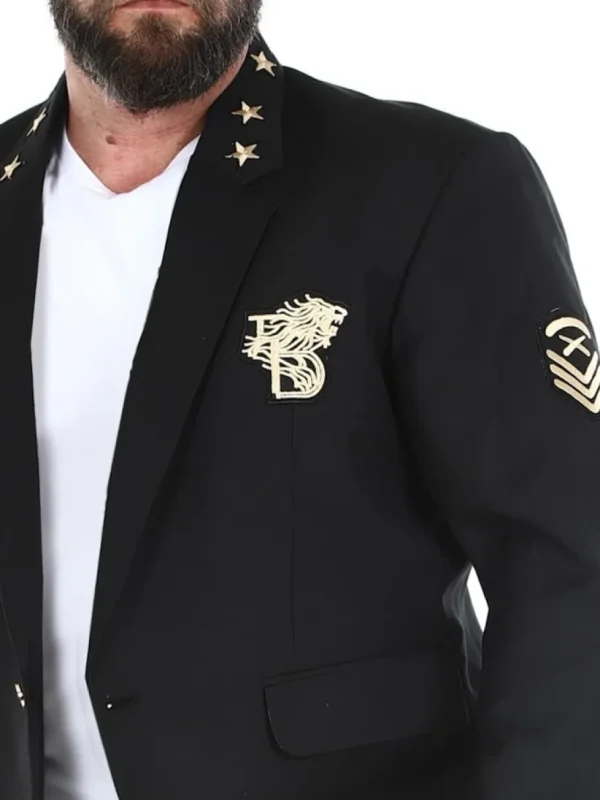 RD Star Blazer - Sort^Rockdenim Fashion