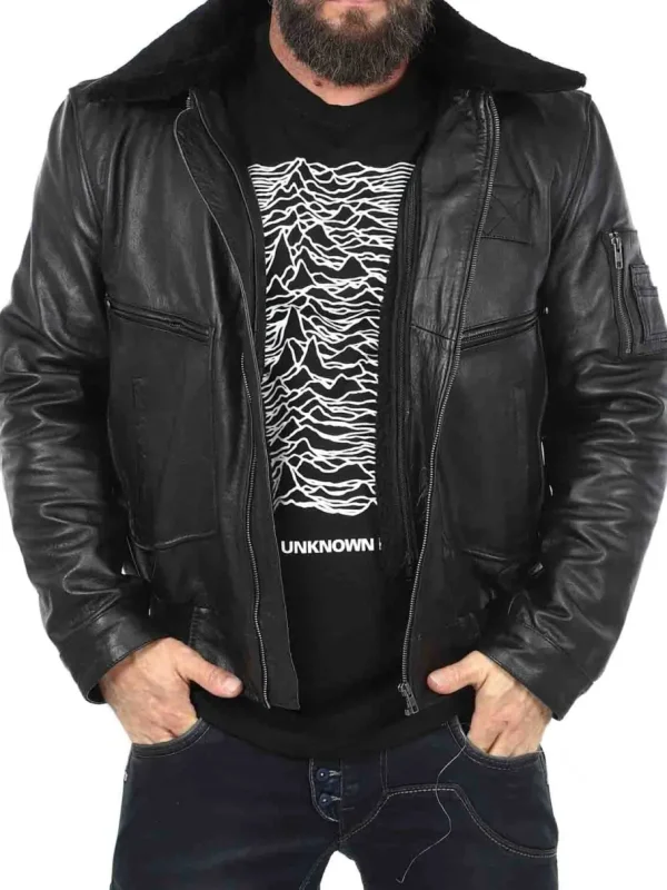 RD Stormhide Foret Skindjakke - Sort^Rockdenim New