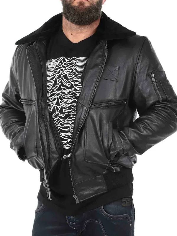 RD Stormhide Foret Skindjakke - Sort^Rockdenim New