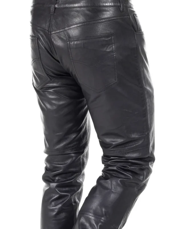 RD Thunder Skindbukse - Sort^RockDenim Online
