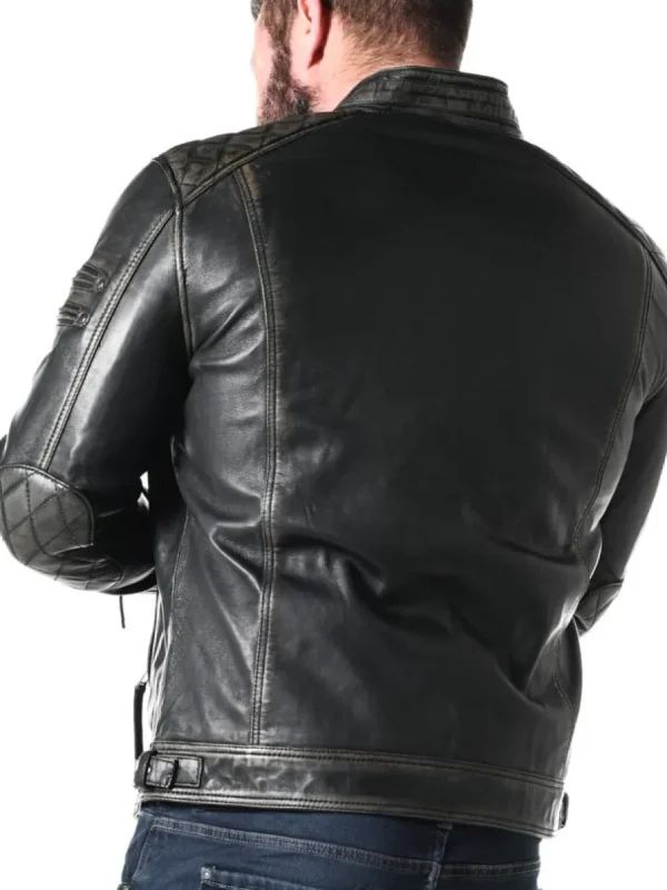 RD Thunder Skindjakke - Sort^RockDenim Clearance