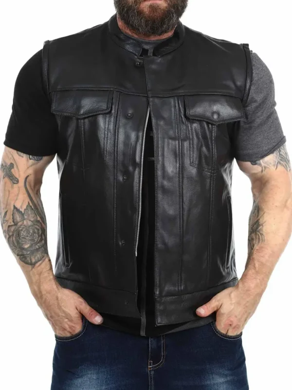 RD Turbo Rider Skindvest - Sort^Rockdenim Fashion